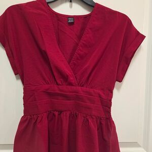 Women's Red Blouse